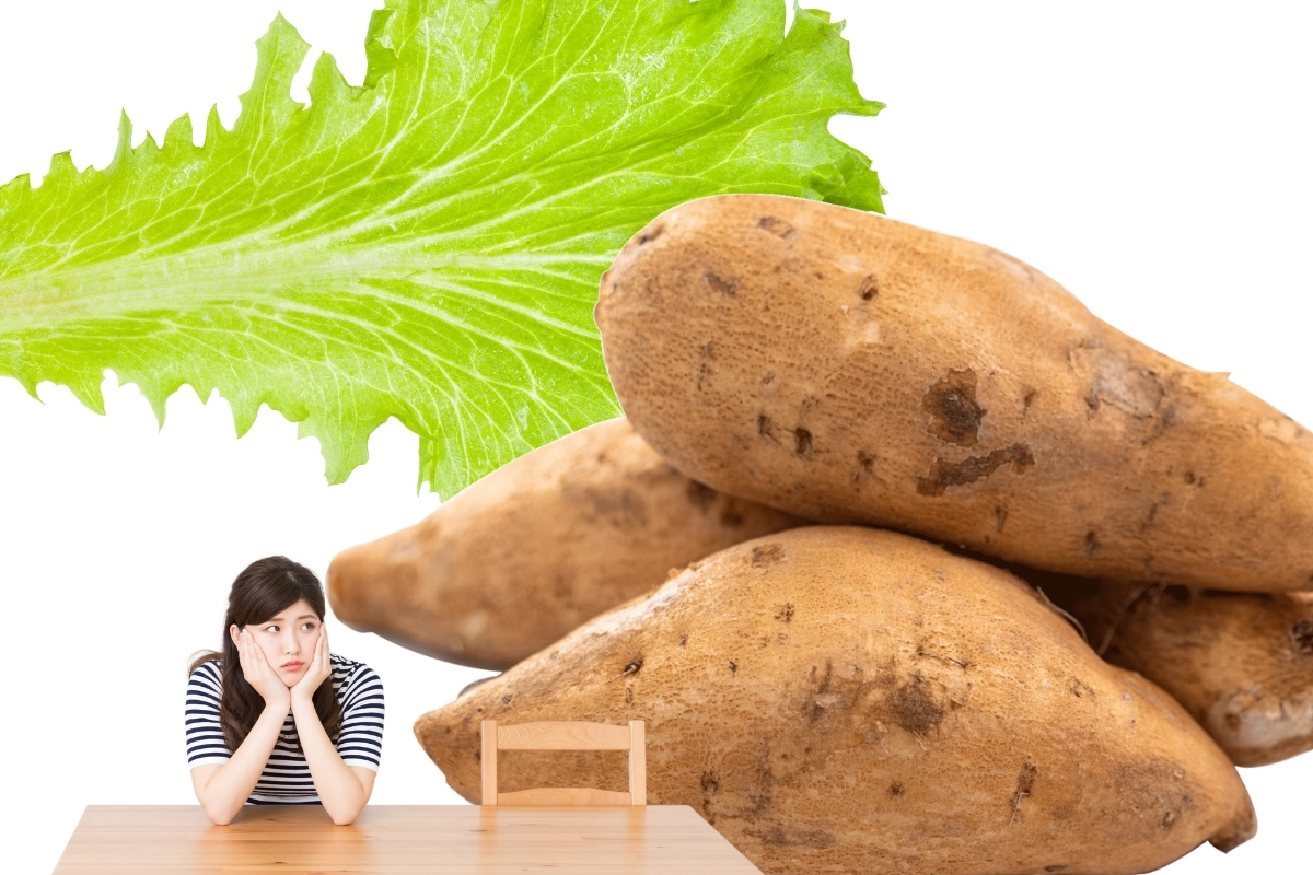 Perte de poids : choisissez entre laitue et patates douces, la réponse va vous surprendre!